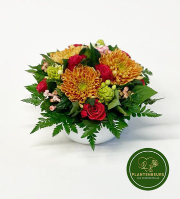 Bloemstuk biedermeier